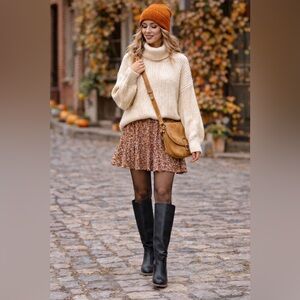 FREE PEOPLE Essential Tall Slouch Boot Women’s Size 39.5 Rinsed Navy Black Boho